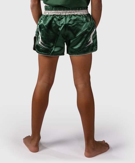 Venum Muay Thai Shorts Inferno Kids, Grün 3
