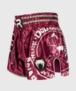 Venum Muay Thai Shorts Rajadamner, Burgunderrot 2