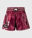 Venum Muay Thai Shorts Rajadamner, Burgunderrot 4