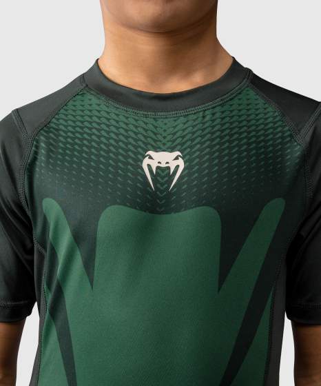 Venum Rash Guard Attack Kids, Grün 4