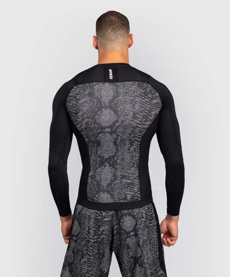 Venum Rash Guard G-Fit Scales, Schwarz-Grau 3