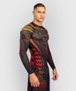 Venum Rash Guard Quetzal Fury, Schwarz-Rot-Mandarin 2