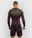 Venum Rash Guard Quetzal Fury, Schwarz-Rot-Mandarin 3