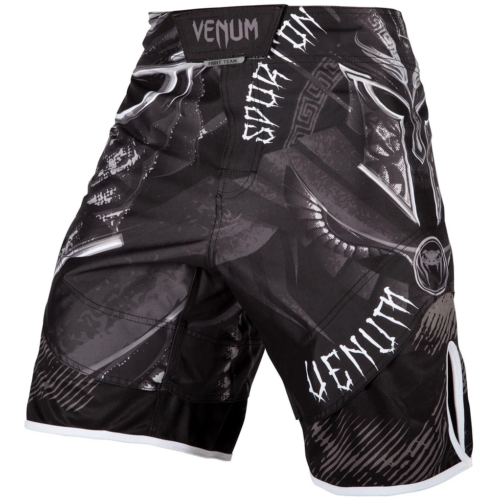 Venum Fight Shorts Gladiator 3.0, Schwarz-Weiß 2