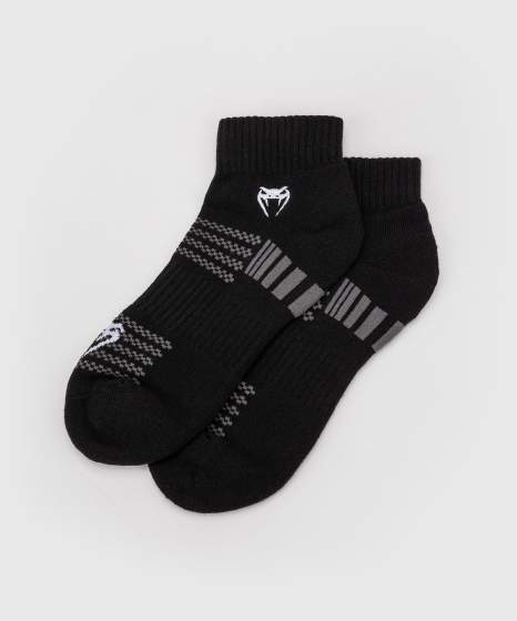 Venum Socken Vector Ankle, Schwarz-Grau 2