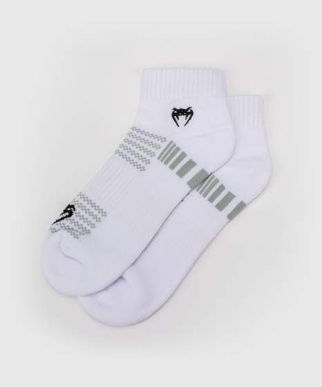 Venum Socken Vector Ankle, Weiß-Grau 2