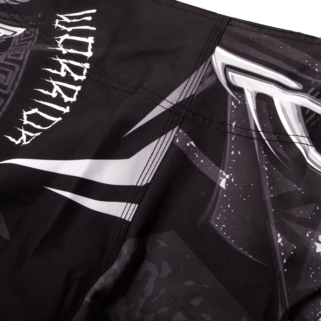 Venum Fight Shorts Gladiator 3.0, Schwarz-Weiß 7
