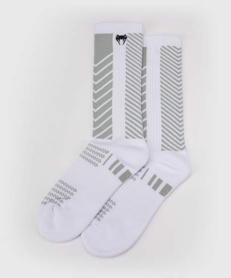 Venum Socken Vector Over-The-Calf, Weiß-Grau 2