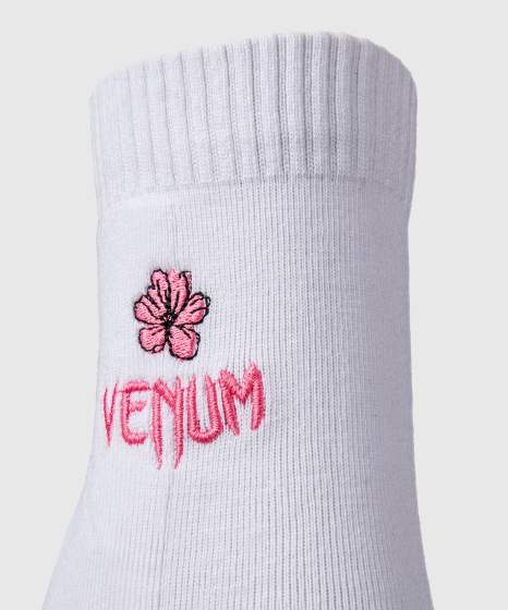 Venum Socken Vector Girls, Weiß-Pink 3