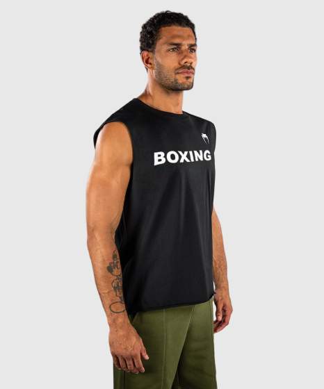 Venum T-Shirt Boxing VT Ärmellos, Schwarz 2