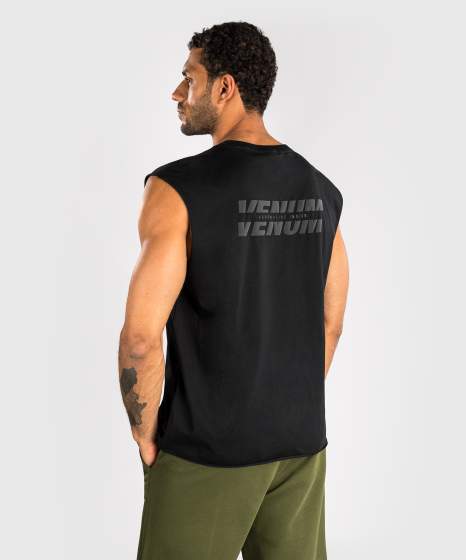 Venum T-Shirt Divide Ärmellos, Schwarz 3