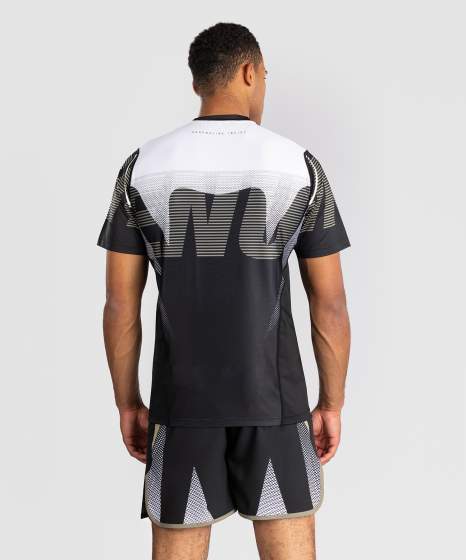 Venum T-Shirt Dry-Tech Adrenaline, Schwarz-Sand 2