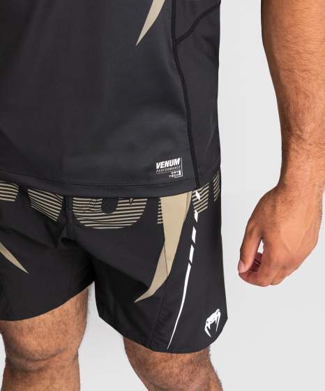 Venum T-Shirt Dry-Tech Adrenaline, Schwarz-Sand 3