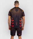Venum T-Shirt Dry-Tech Quetzal Fury, Schwarz-Rot-Mandarin 3