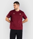 Venum T-Shirt Rajadamner, Burgunderrot 2