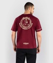 Venum T-Shirt Rajadamner, Burgunderrot 3