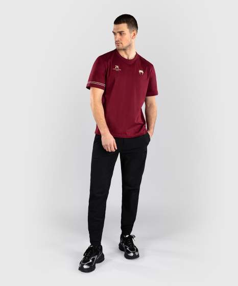 Venum T-Shirt Rajadamner, Burgunderrot 6