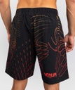 Venum Training Shorts Quetzal Fury, Schwarz-Rot-Mandarin 4