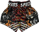 Twins Muay Thai Shorts Payak, Schwarz 2