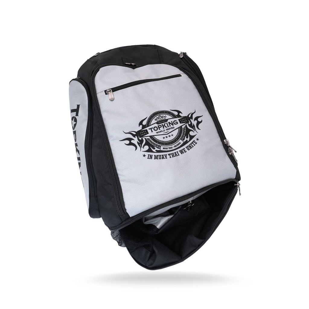 Top King Rucksack-Sporttasche, Schwarz-Grau 5