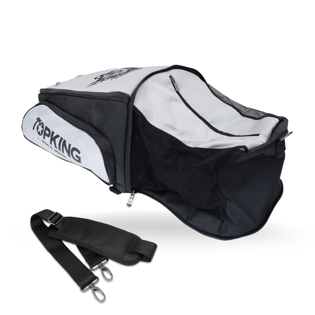 Top King Rucksack-Sporttasche, Schwarz-Grau 7