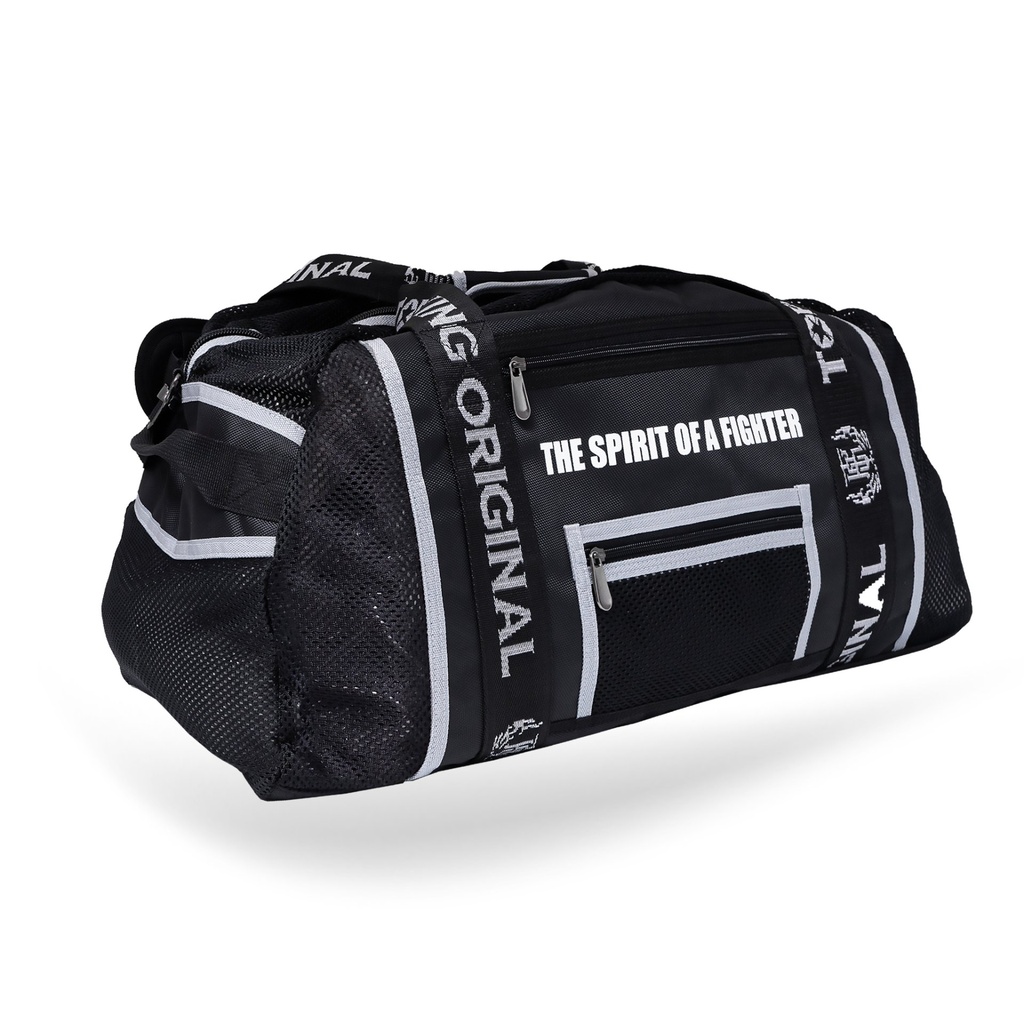 Top King Sporttasche Muay Thai, Schwarz-Weiß 3