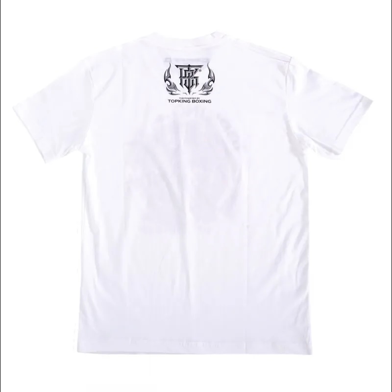 Top King T-Shirt The Spirit of a Fighter, Weiß 3