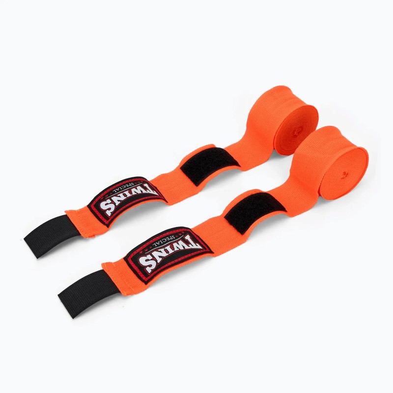Twins Boxbandagen CH6 3m Halbelastisch, Orange 2