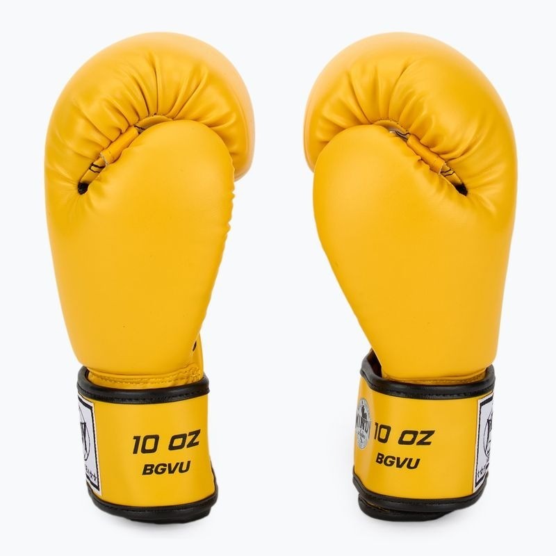 Windy Boxhandschuhe Classic Kunstleder, Gelb 4