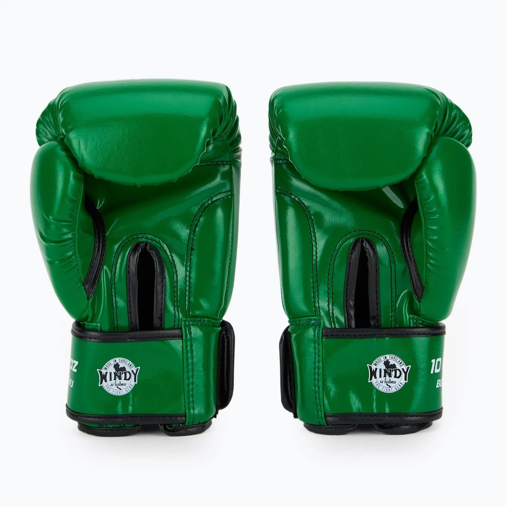 Windy Boxhandschuhe Classic Kunstleder, Grün 3