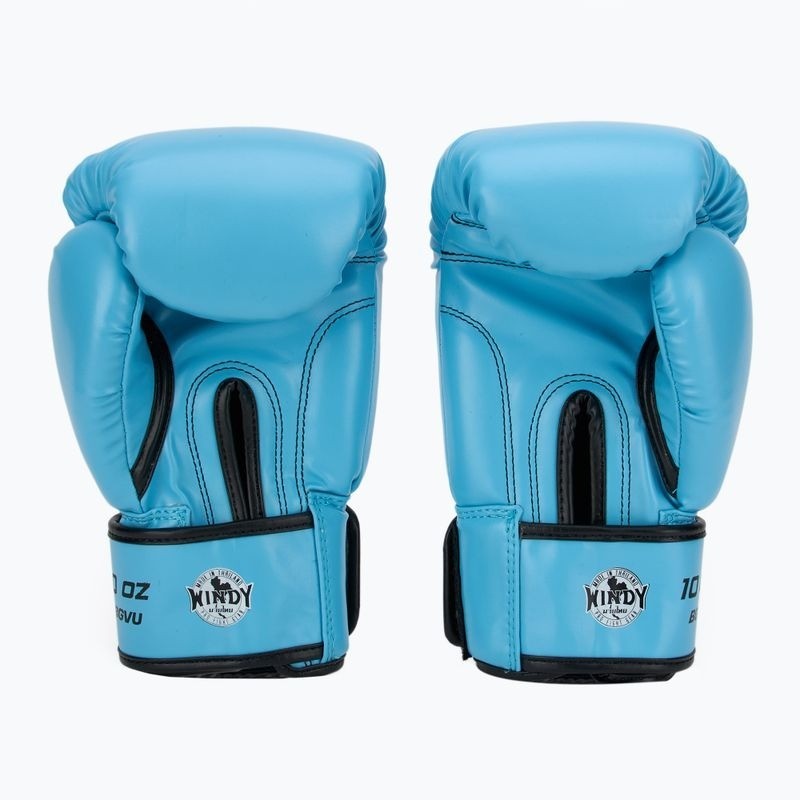 Windy Boxhandschuhe Classic Kunstleder, Hellblau 3