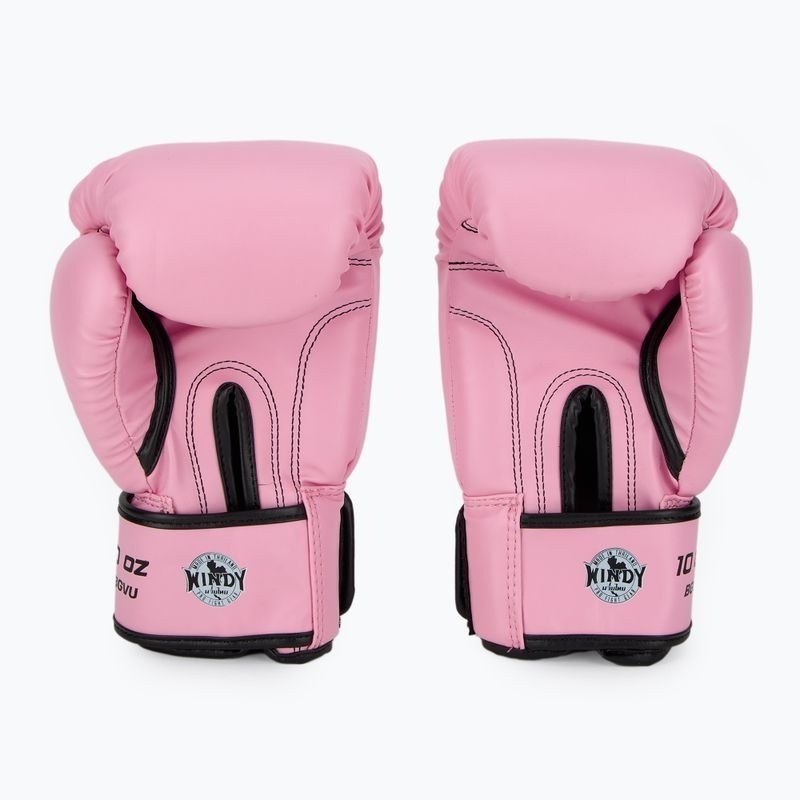 Windy Boxhandschuhe Classic Kunstleder, Pink 3