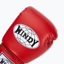 Windy Boxhandschuhe Classic Kunstleder, Rot 5