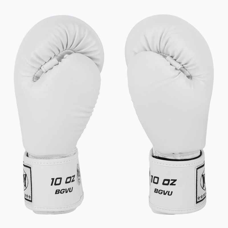 Windy Boxhandschuhe Classic Kunstleder, Weiß 4