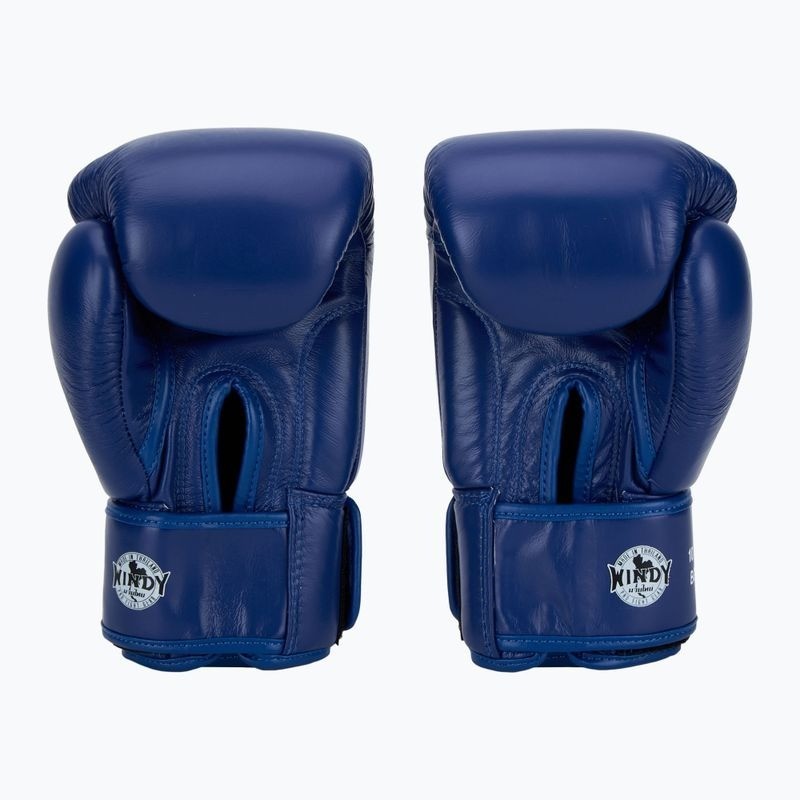 Windy Boxhandschuhe Classic Leder, Blau 3