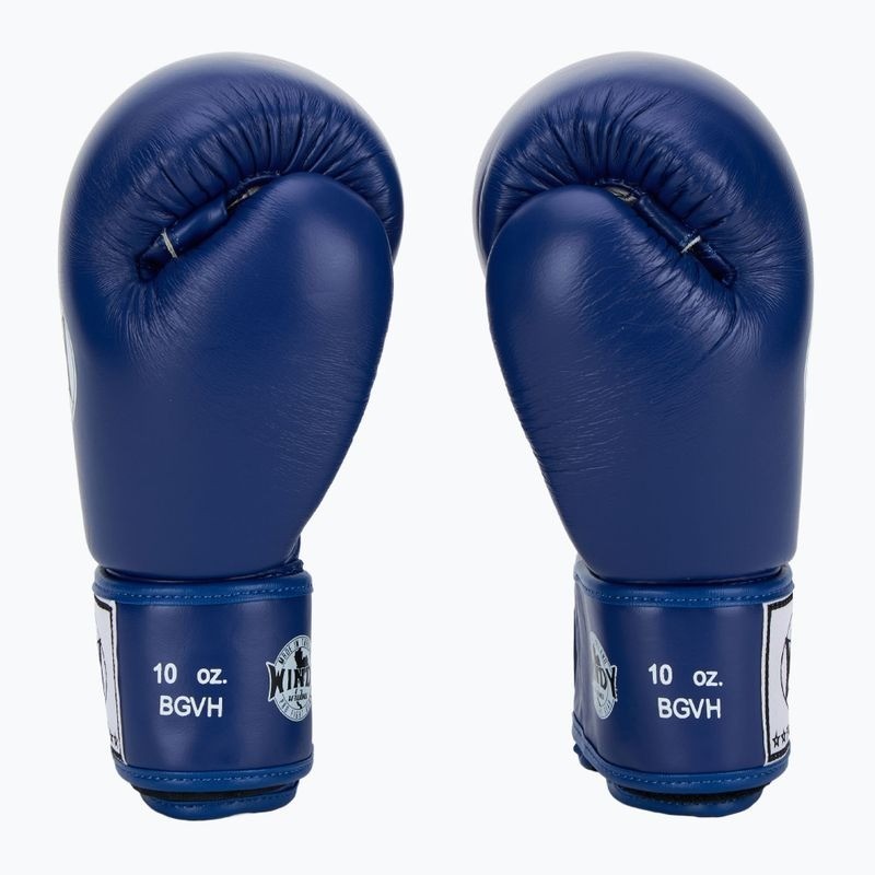 Windy Boxhandschuhe Classic Leder, Blau 4