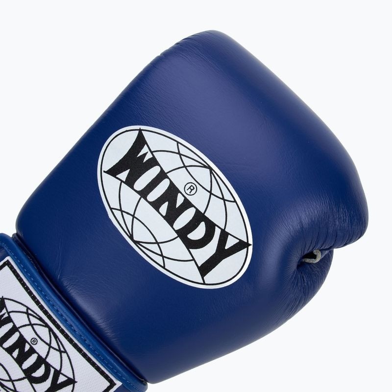 Windy Boxhandschuhe Classic Leder, Blau 5