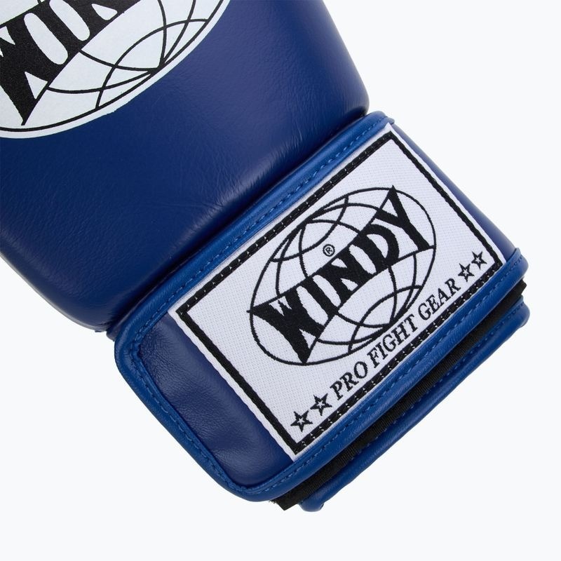 Windy Boxhandschuhe Classic Leder, Blau 6