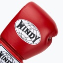 Windy Boxhandschuhe Classic Leder, Rot 5