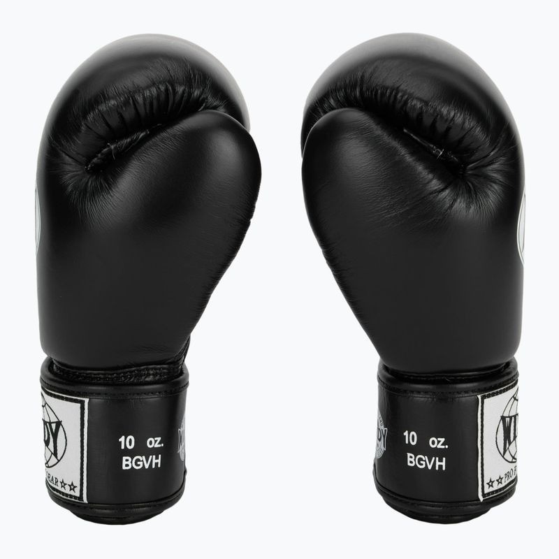Windy Boxhandschuhe Classic Leder, Schwarz 4