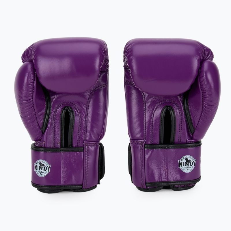 Windy Boxhandschuhe Classic Leder, Violett 3