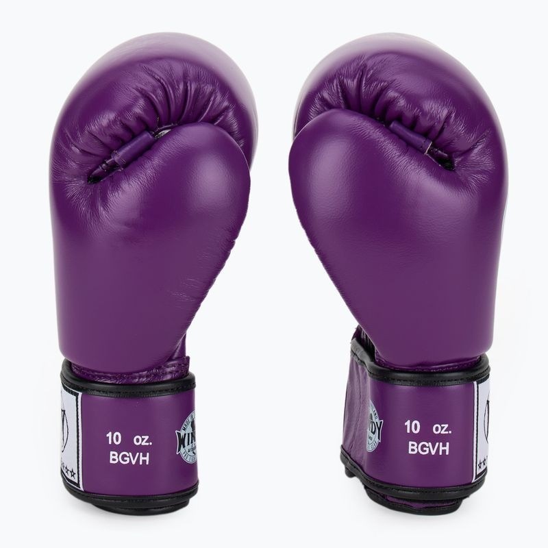 Windy Boxhandschuhe Classic Leder, Violett 4