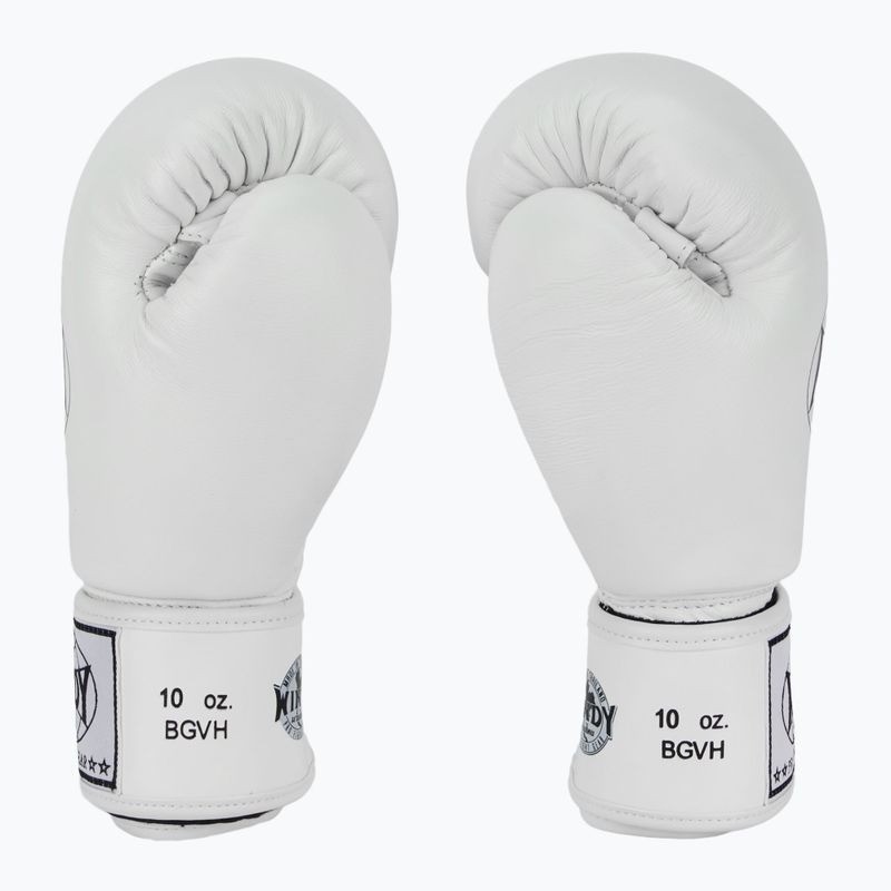 Windy Boxhandschuhe Classic Leder, Weiß 4