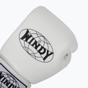 Windy Boxhandschuhe Classic Leder, Weiß 5