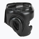 Windy Kopfschutz Leder, Schwarz 2