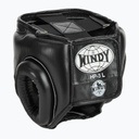 Windy Kopfschutz Leder, Schwarz 4