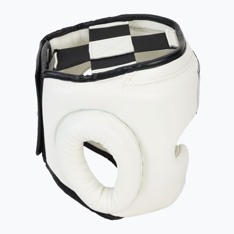 Windy Kopfschutz Leder, Weiß 2