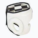 Windy Kopfschutz Leder, Weiß 2