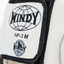 Windy Kopfschutz Leder, Weiß 4