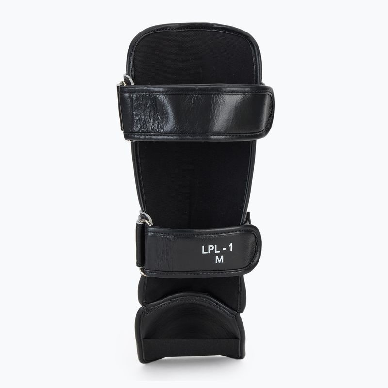 Windy Schienbeinschoner Leder, Schwarz 5